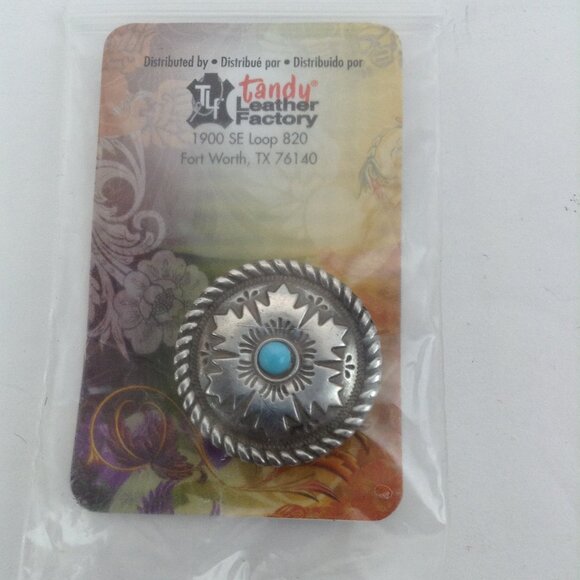 Lot of 13 Tandy Leather Factory Concho Angel Fire Tribal Texas Star Mesa Yucca - Picture 11 of 16